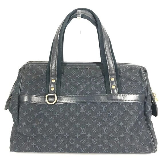 LOUIS VUITTON M42321 Louise Travel Bag Duffle Bag Monogram Mini Canvas TST blue - Picture 2 of 16